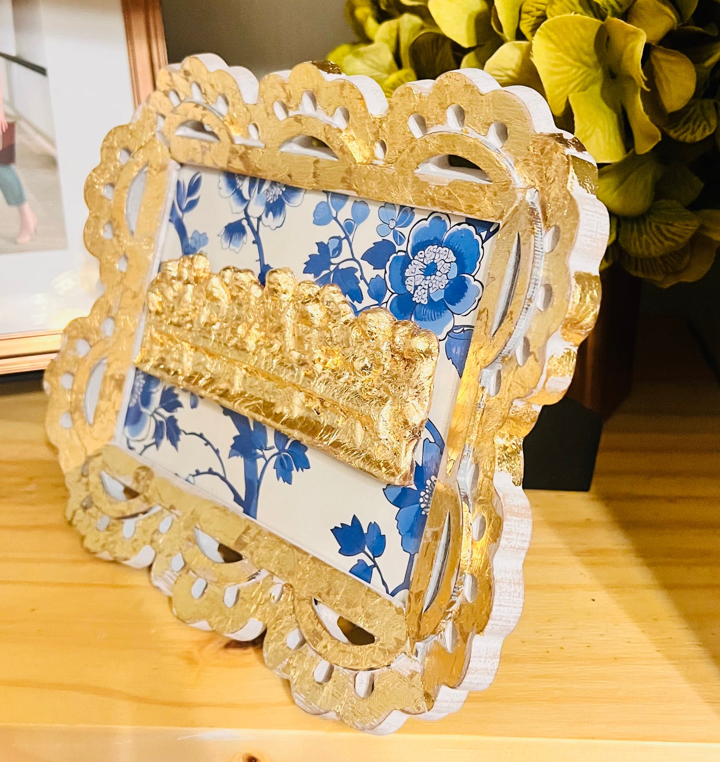 Gold-Leafed Last Supper Intaglio