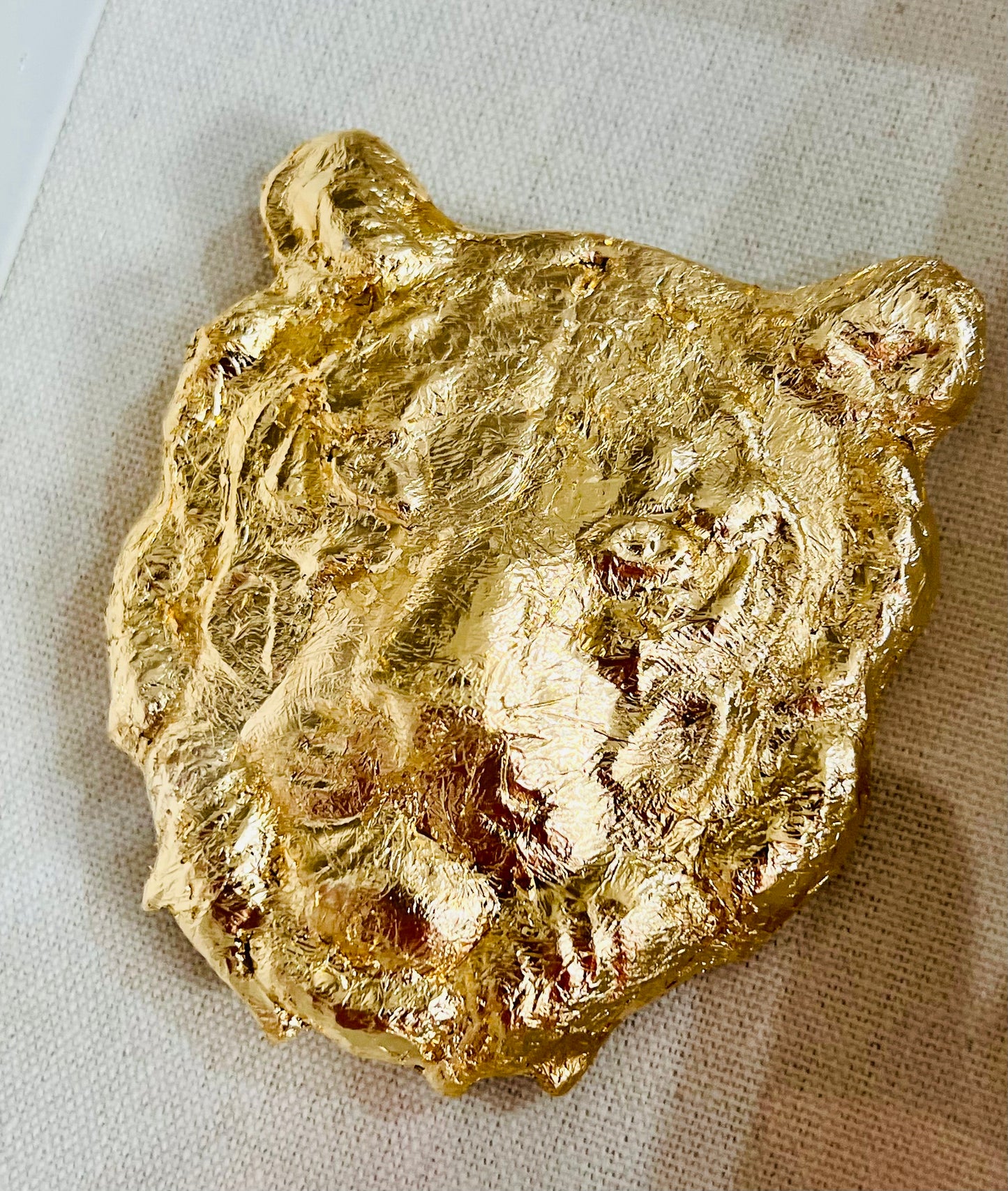 Tiger Intaglio in 5x7 Shadowbox