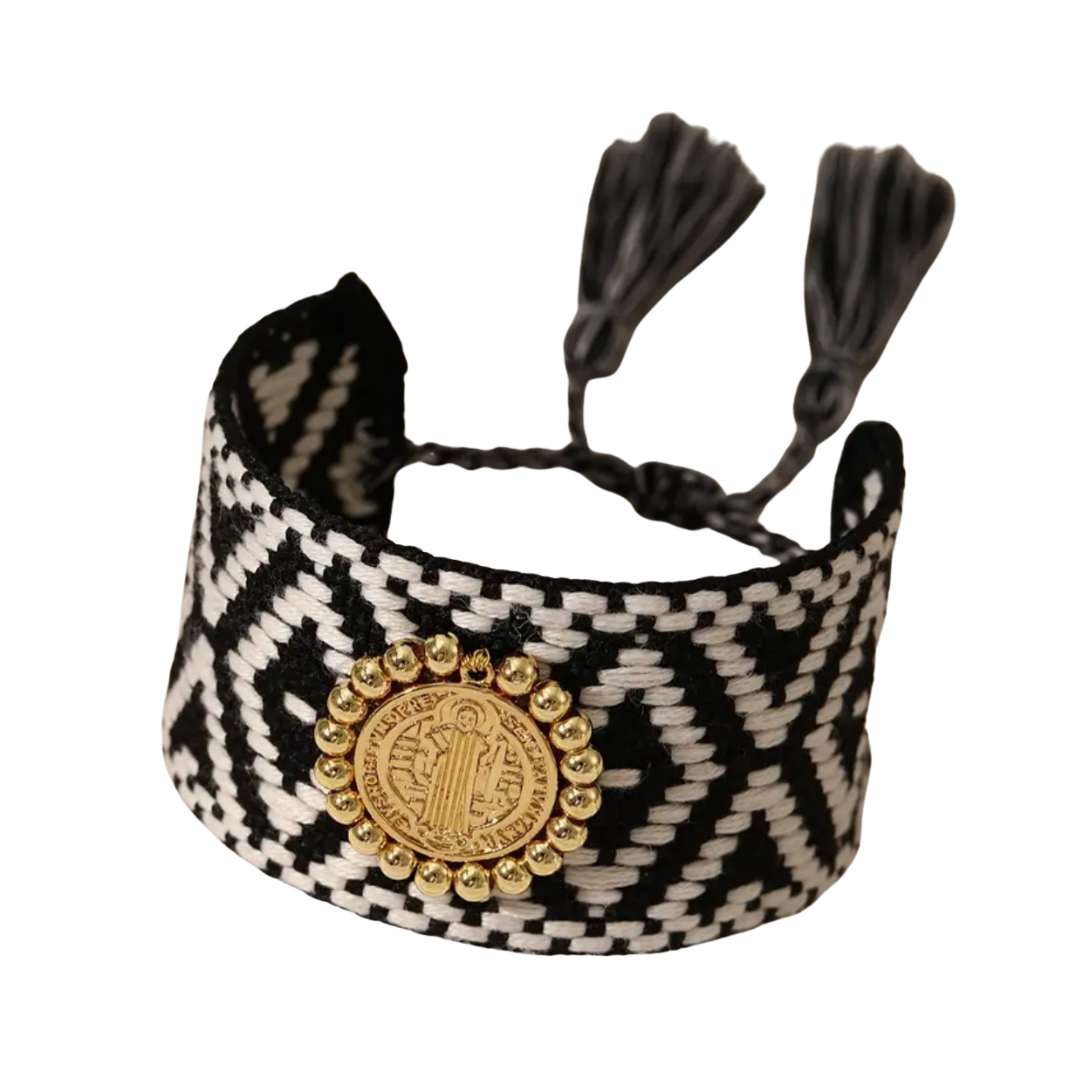 St. Benedict Woven Bracelet