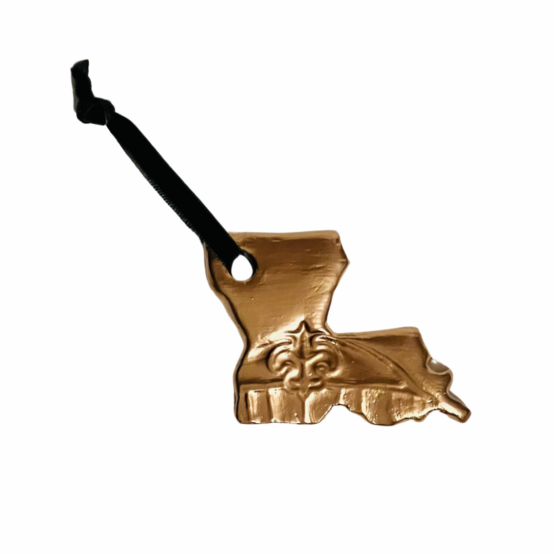 Gold Superdome Ornament