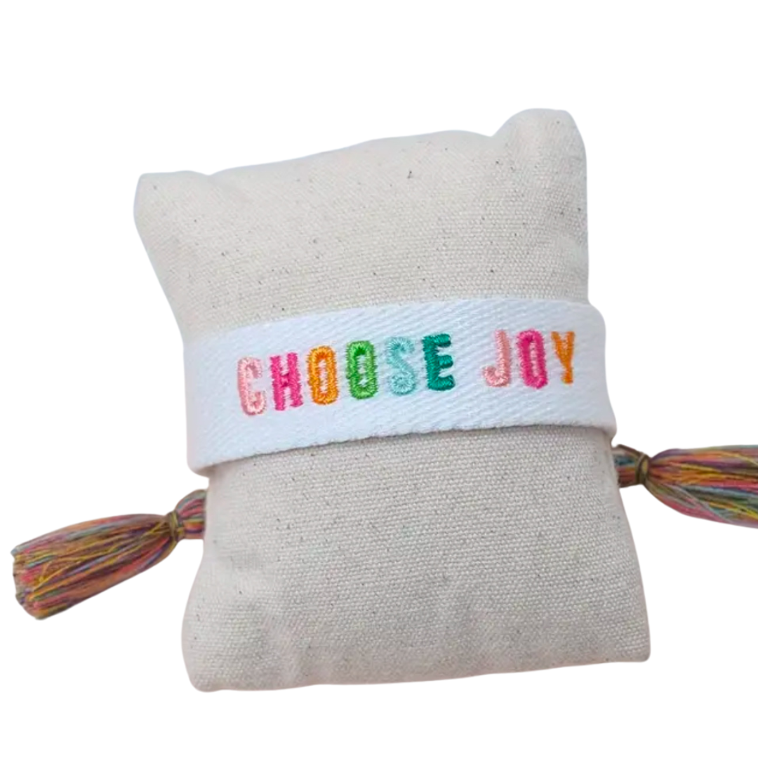 Choose Joy Woven Bracelet