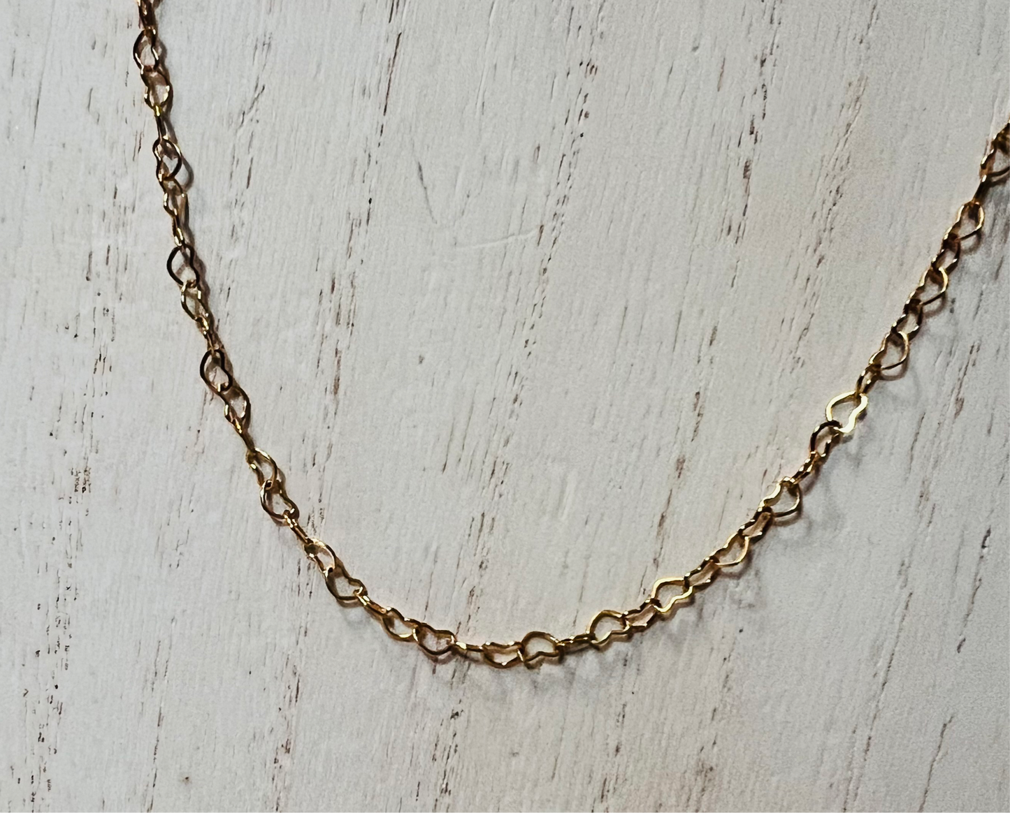 Dainty Heart Chain Necklace