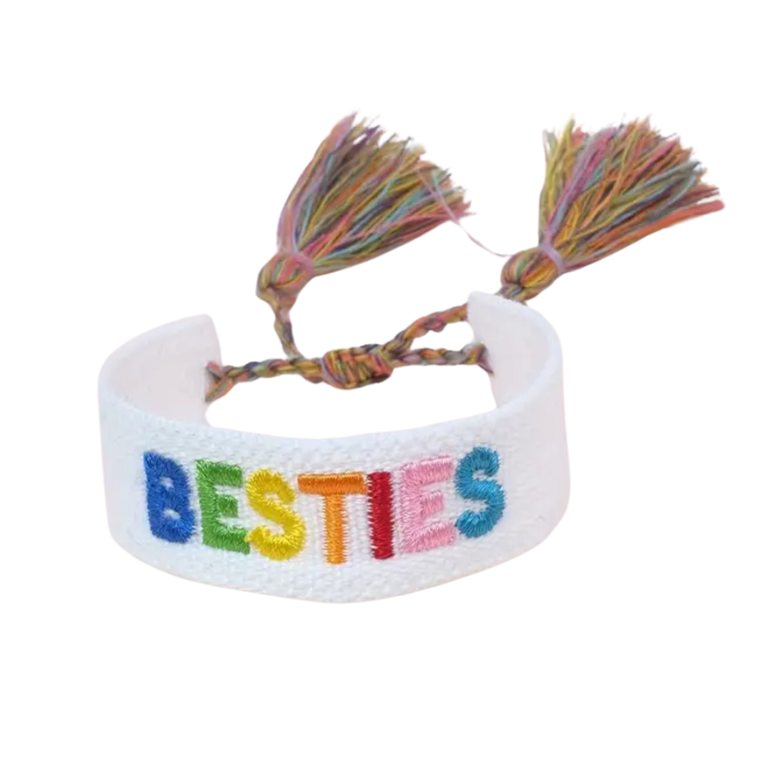 “Besties” Woven Bracelet