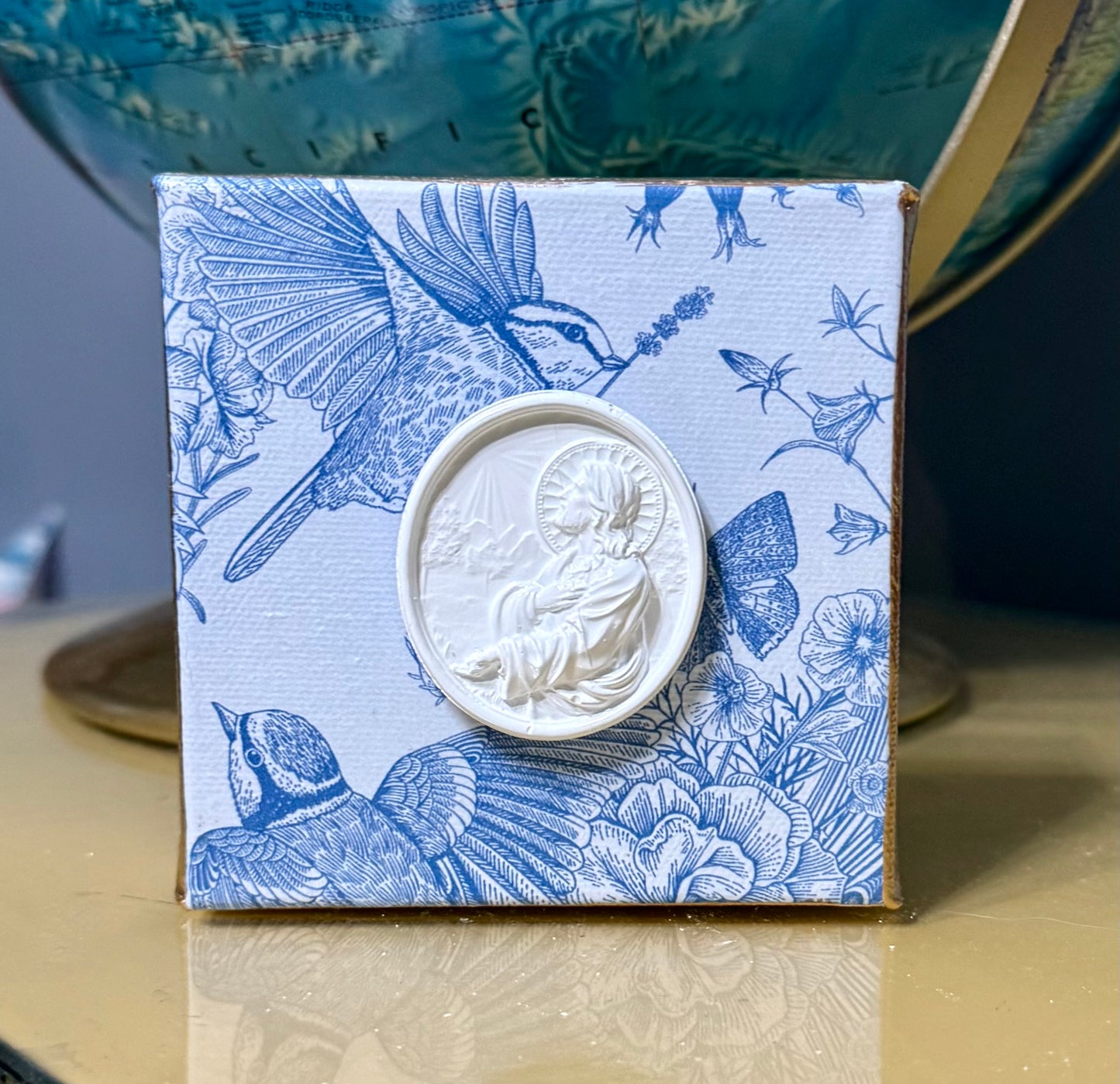 Mini Canvas | Floral & Bird | Jesus