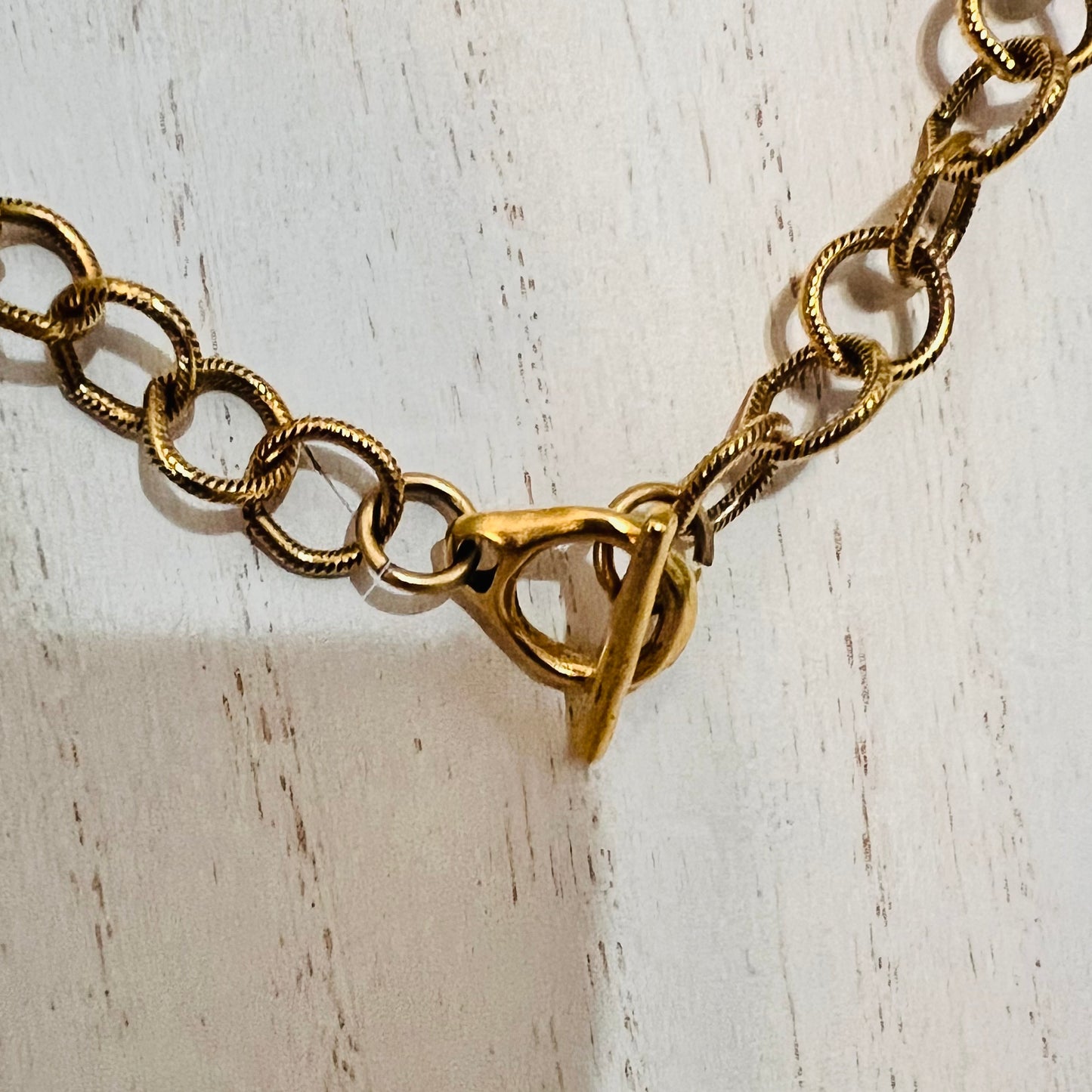 16” Circle Chainlink Necklace