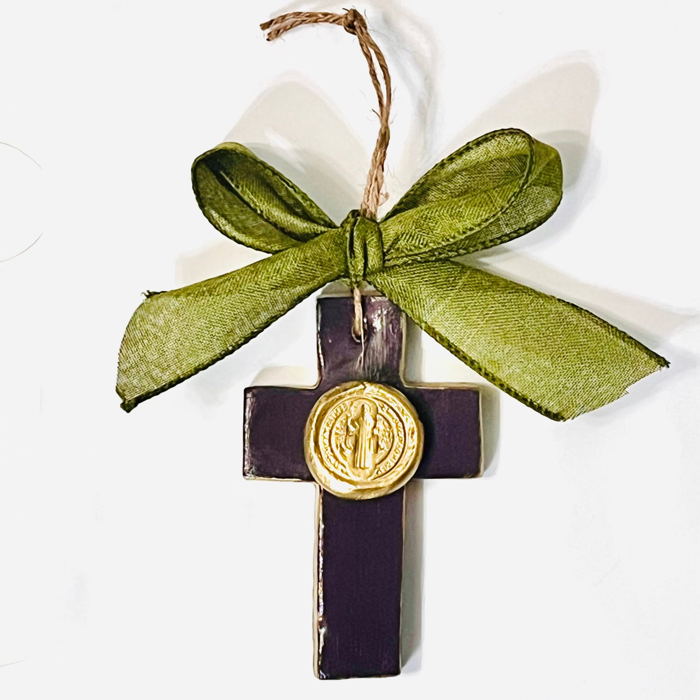 Large Saint Benedict Cross Ornament