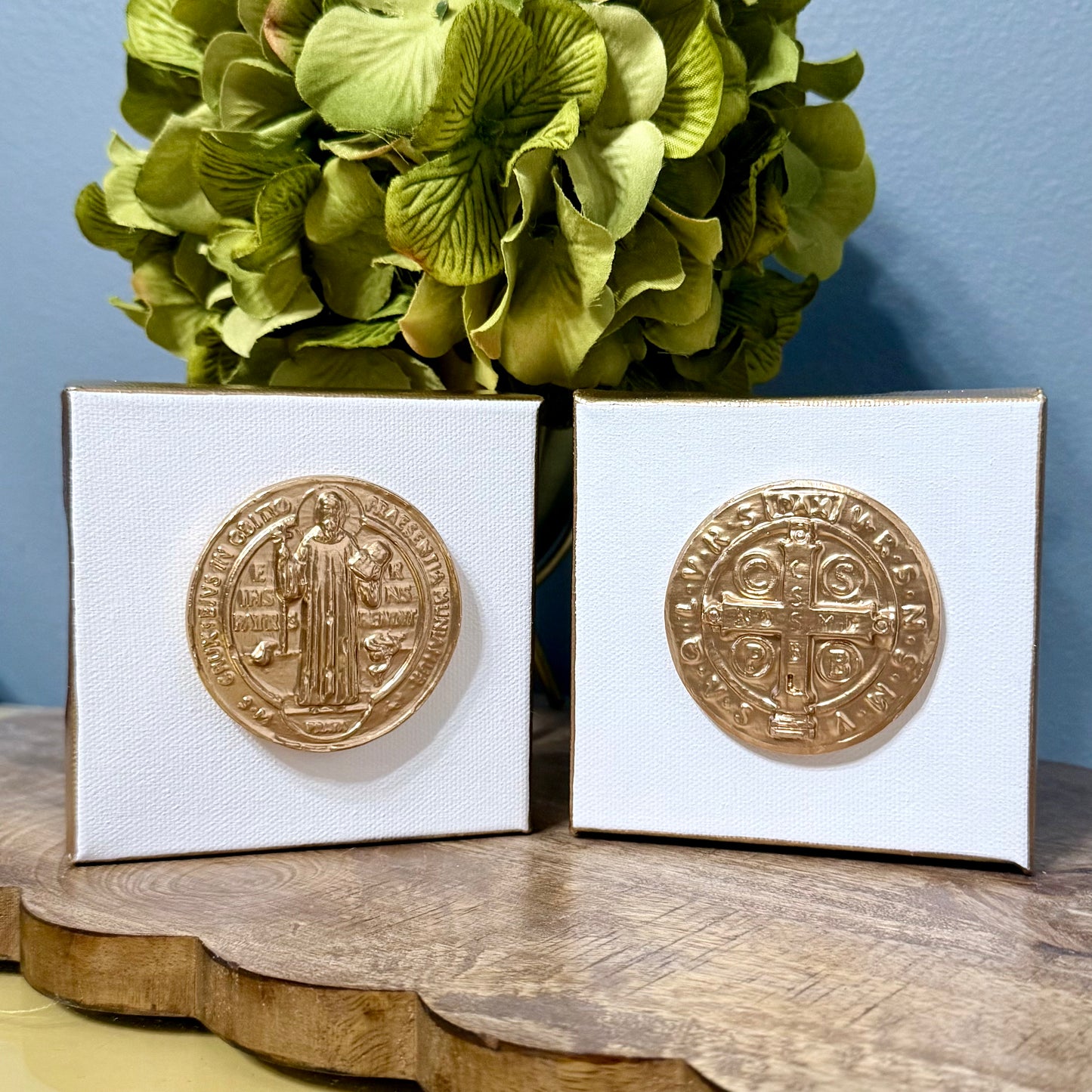 Gold St. Benedict Set