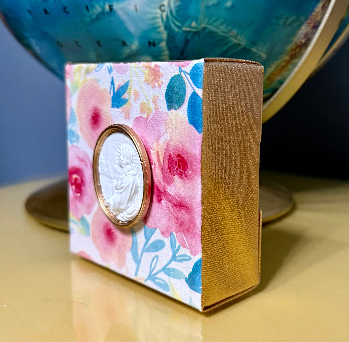 Mini Canvas | Floral | Jesus