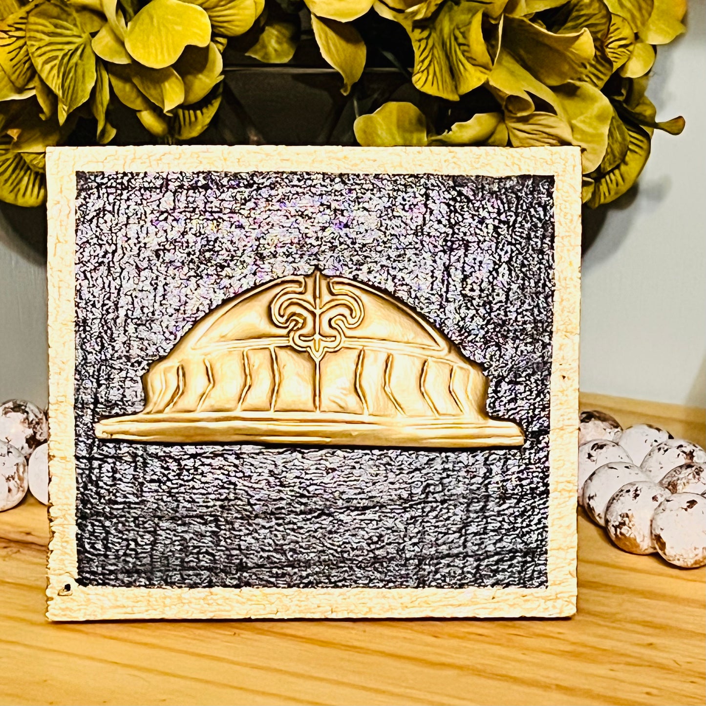 Superdome on Refurished Wood