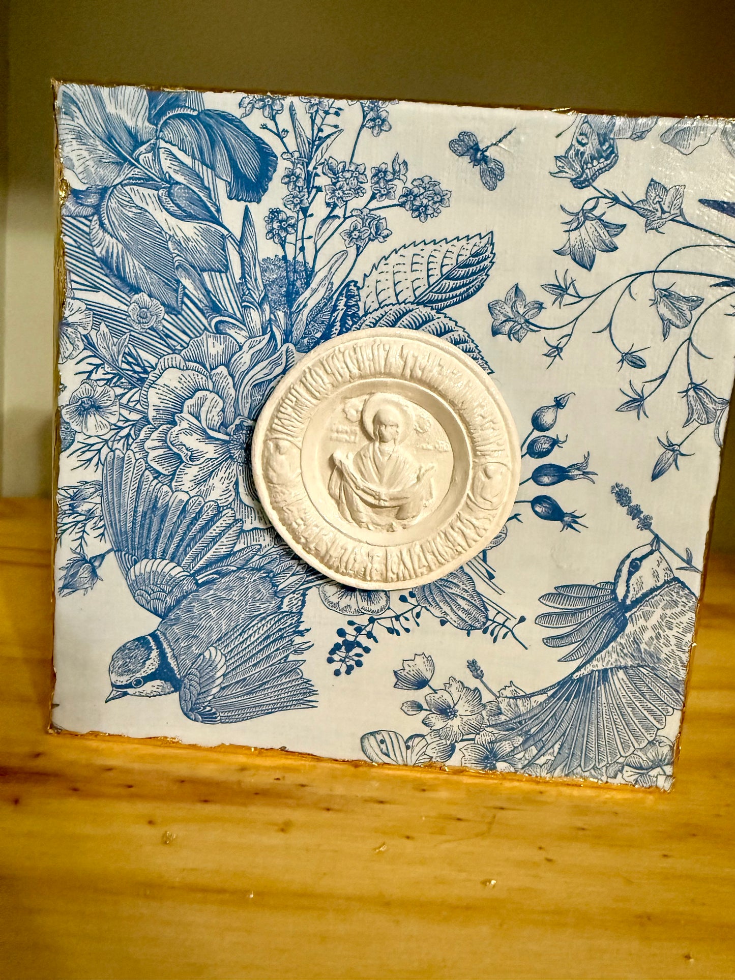 Holy Mother on 8x8 Canvas