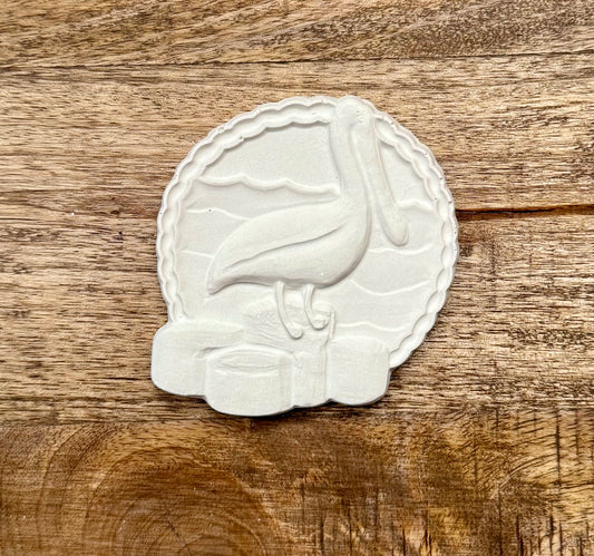 Plaster Intaglio | Pelican