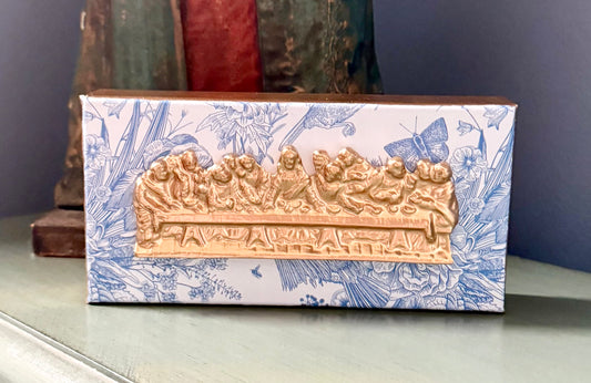 Gold Last Supper | Floral & Bird