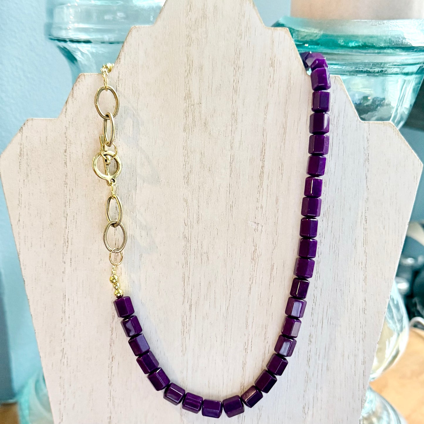 Purple Quartz Necklace