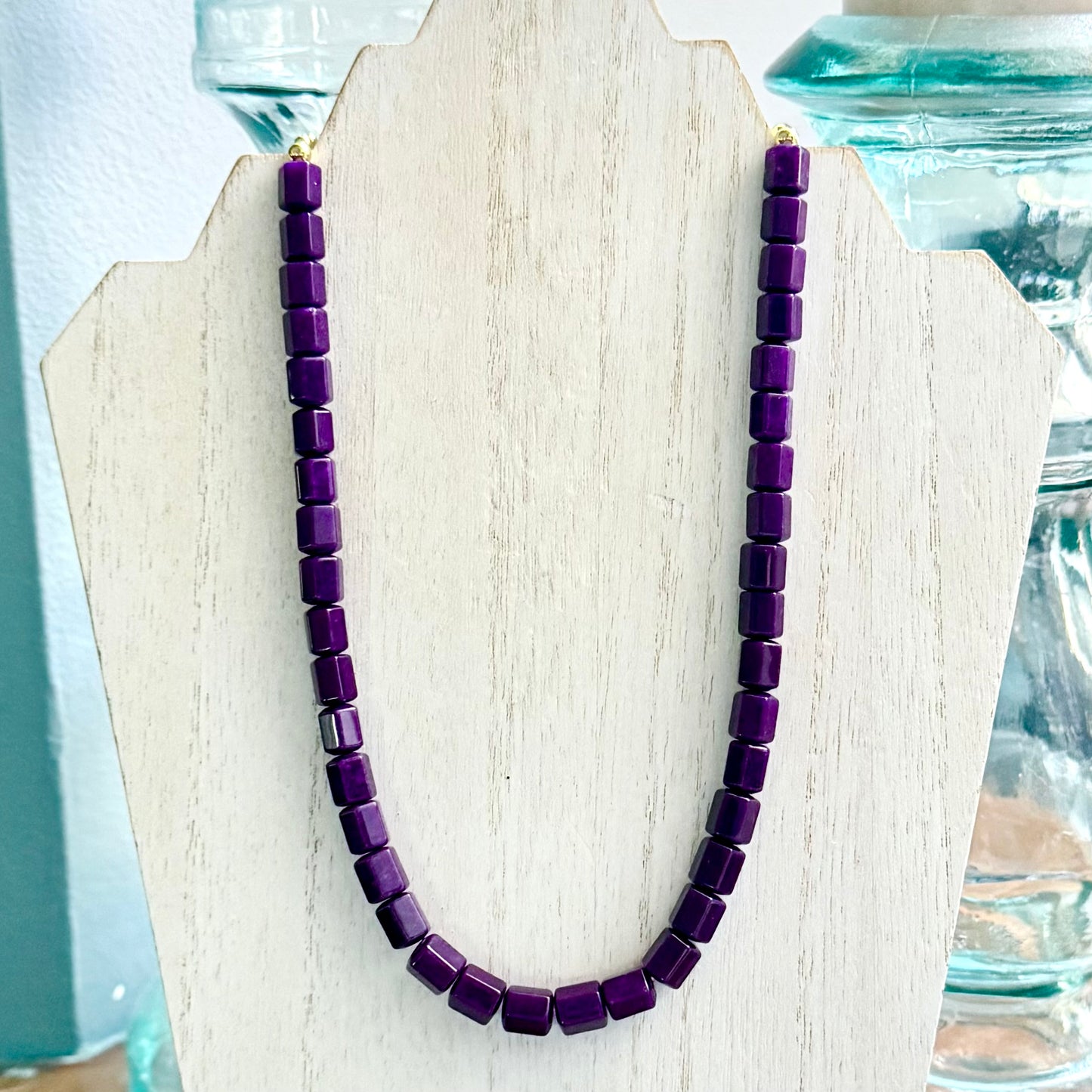 Purple Quartz Necklace