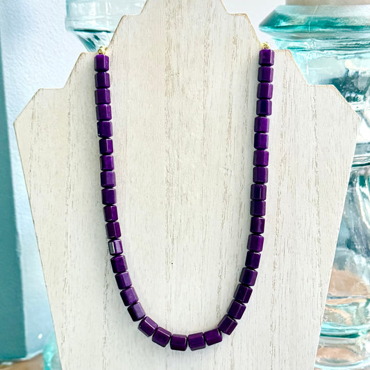 Purple Quartz Necklace